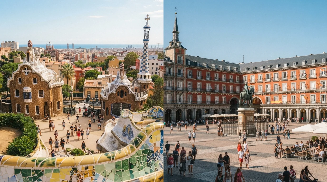 Barcelona or Madrid: Choosing Between Spain's Two Biggest Cities