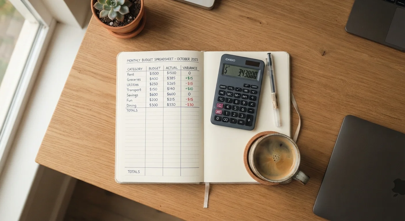 Building a Monthly Budget That You'll Actually Stick To