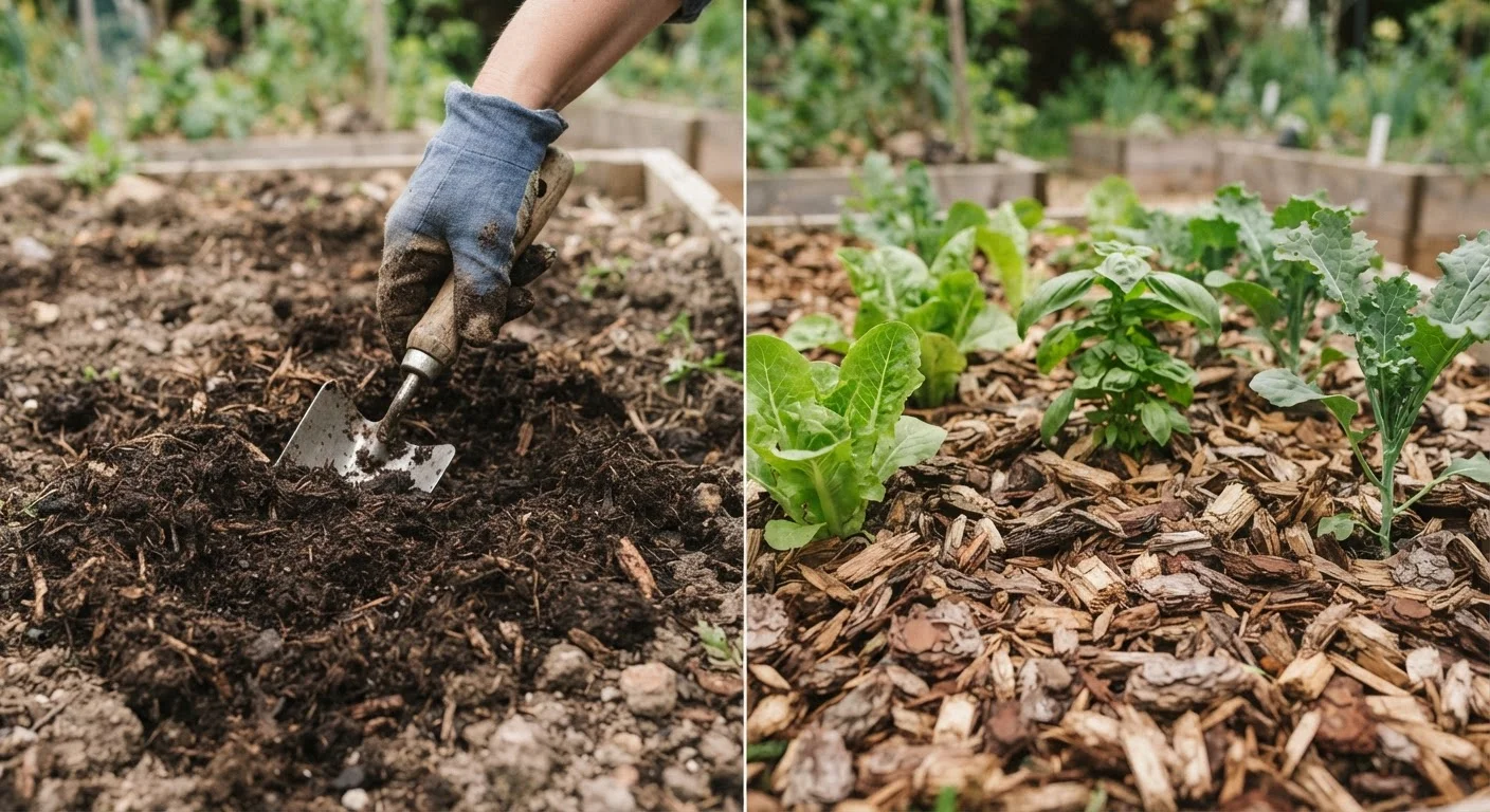Compost vs. Mulch: Understanding What Each Does for Your Soil