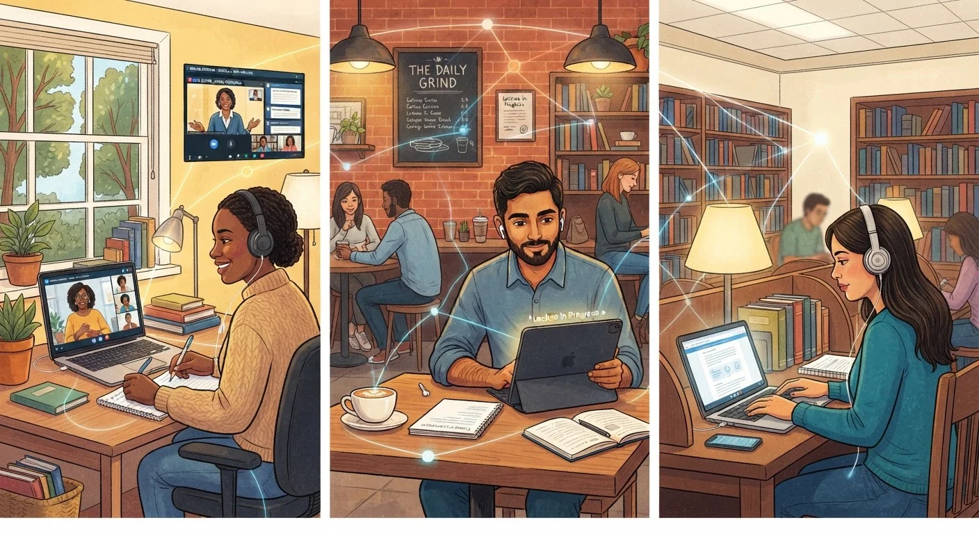Formats That Work: What Different People Get Out of Online Learning