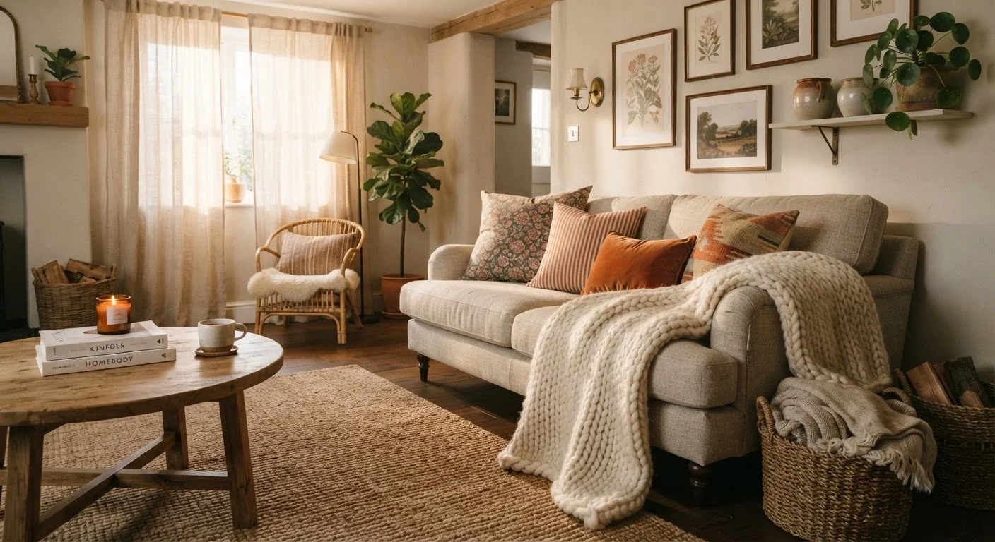 Layering Textiles: The Underrated Skill Behind Cosy, Pulled-Together Rooms
