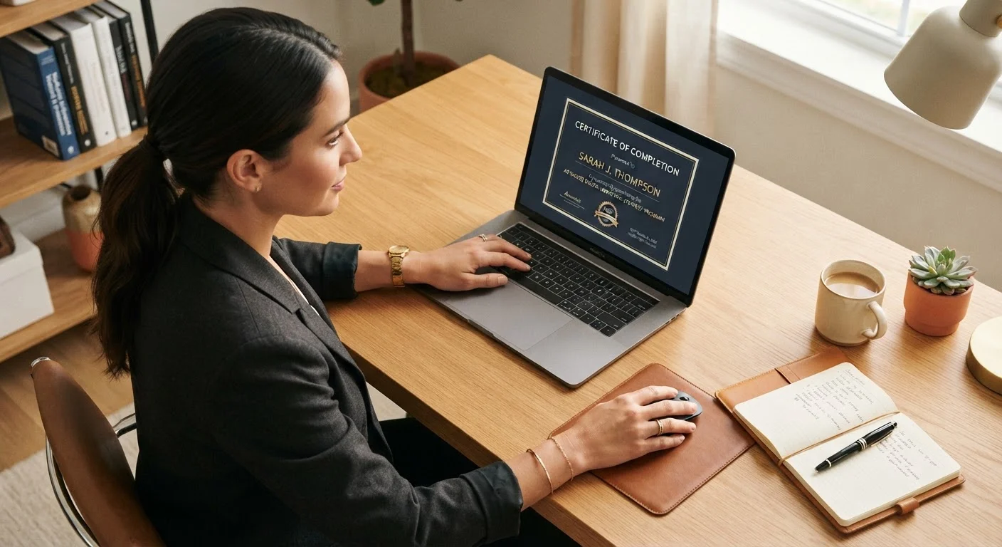Making Your Online Qualification Legible to Employers
