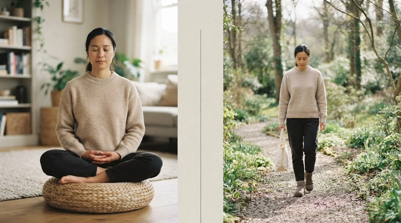 Mindfulness vs Meditation: Two Practices, One Goal