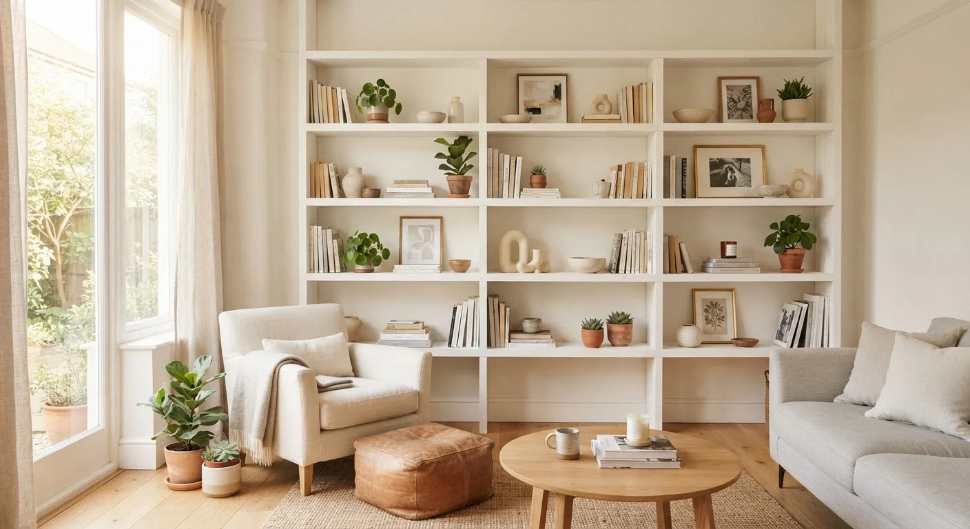 Open Shelving in Living Rooms: The Honest Trade-Offs