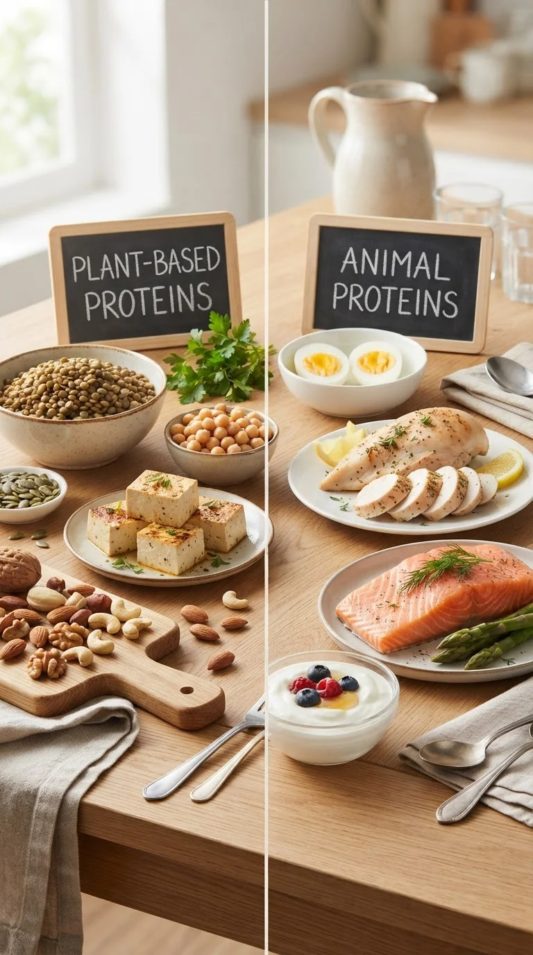 Plant Protein vs Animal Protein: Understanding the Nutritional Differences