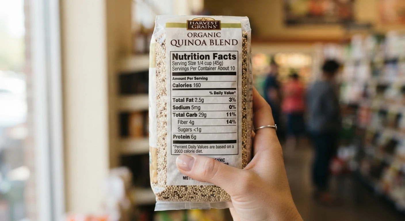 Reading a Nutrition Label Without Getting Lost