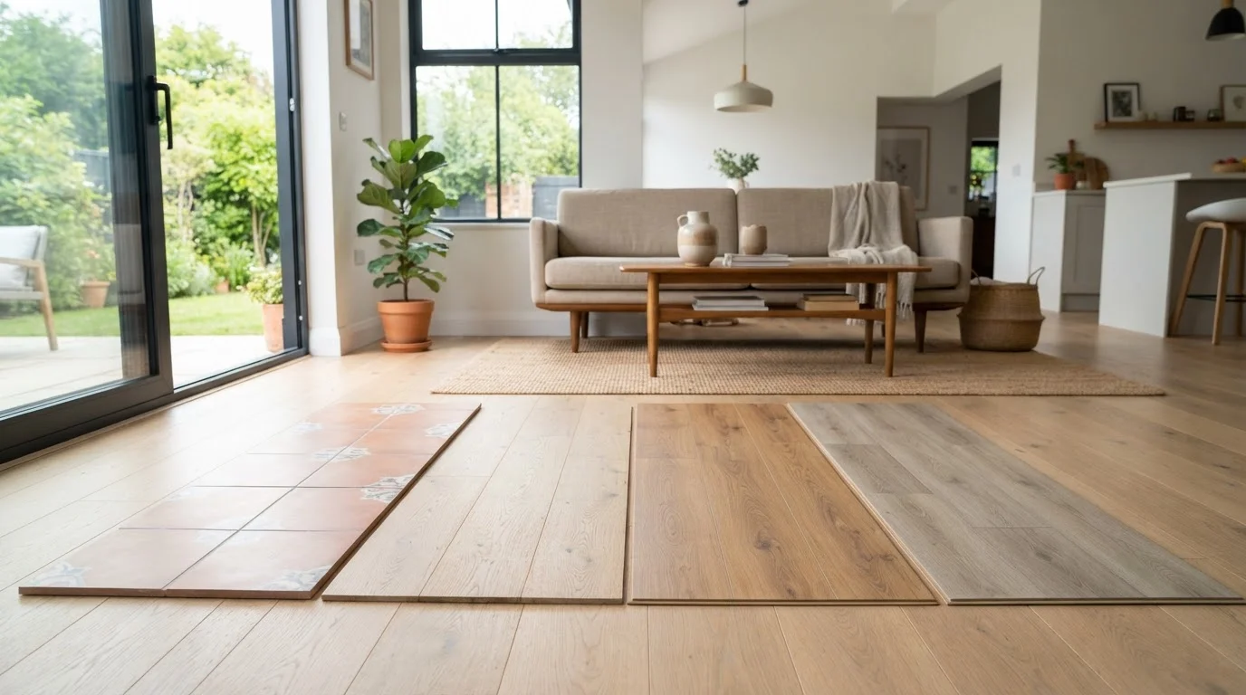 Tile, Laminate, Hardwood, and Vinyl: Matching Flooring to Your Space